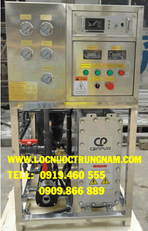 Hệ thống xử lý nước EDI ngành điện tử (khử ion) 2000 Lít/h 